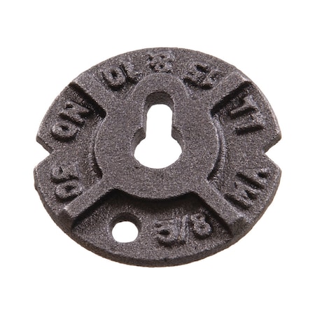 Hillman Flat Washer, Fits Bolt Size 5/8 in Steel, Plain Finish 290136